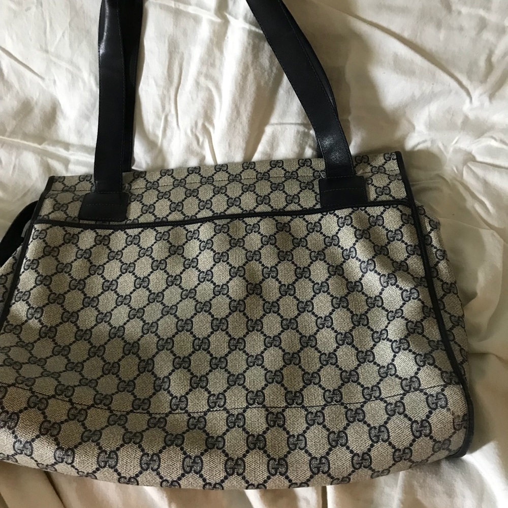 Authentic vintage Gucci tote bag